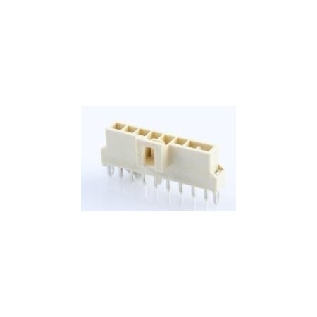 Molex NANOFIT HDR VT SGL FRK 8CKT TIN NAT 105311-2108
